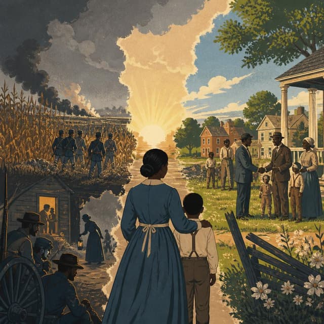 Cover art for the Civil War: A Nation Divided collection