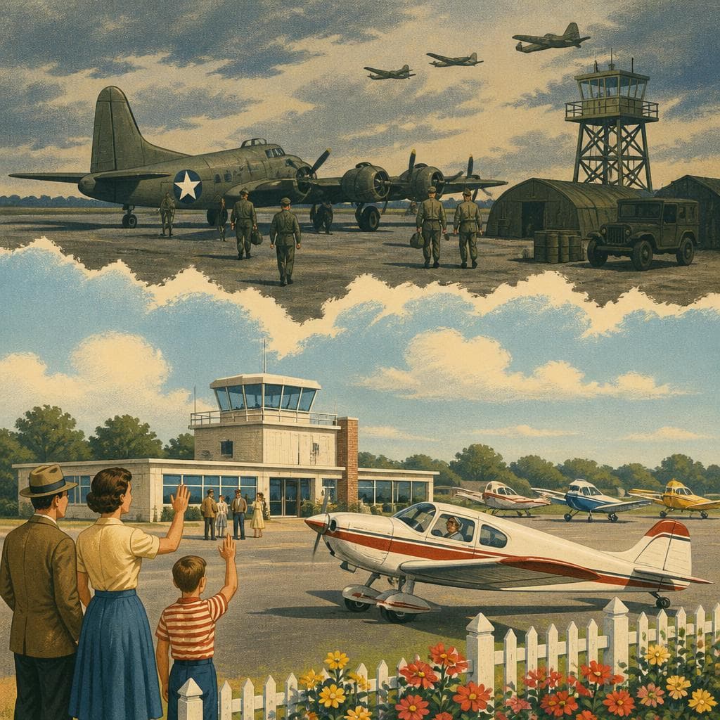 Cover art for When a War Training Field Learned to Serve Home