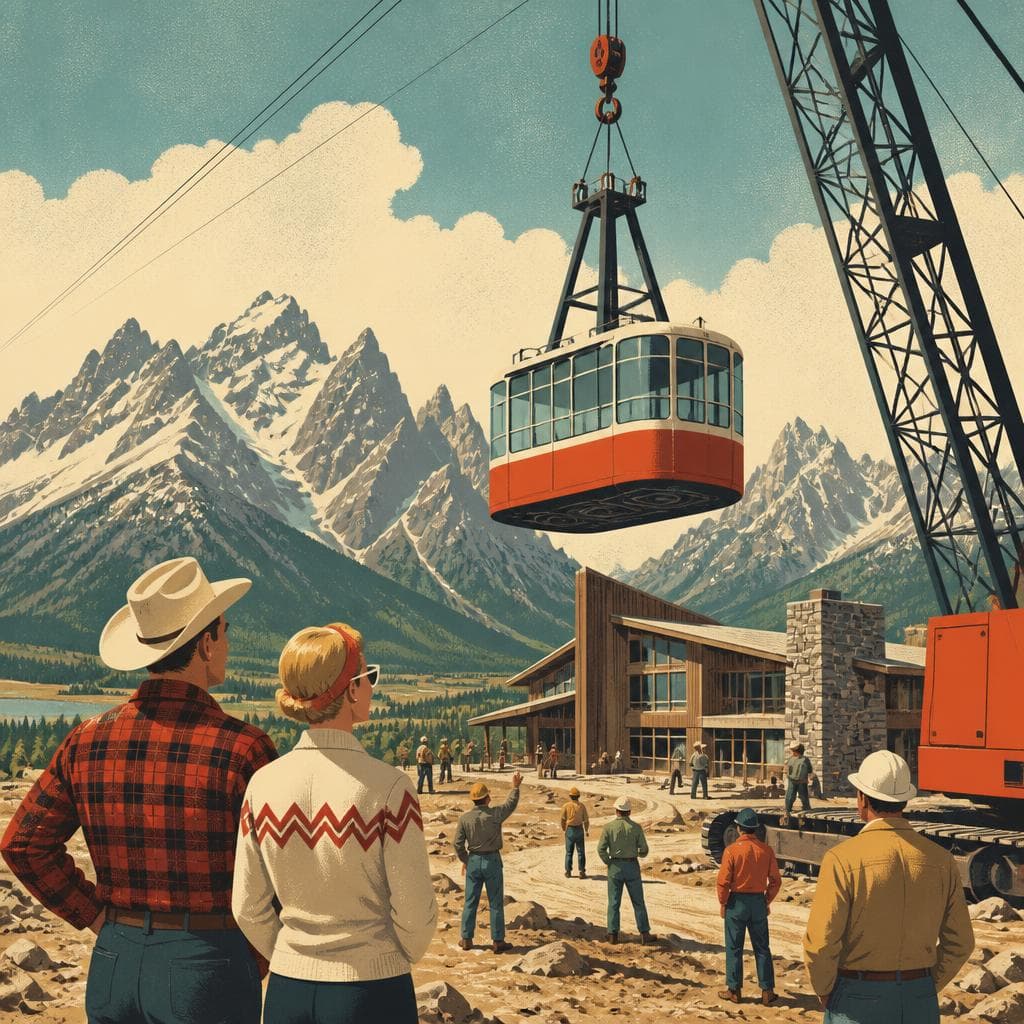 Cover art for When the Tram Lifted Jackson Hole