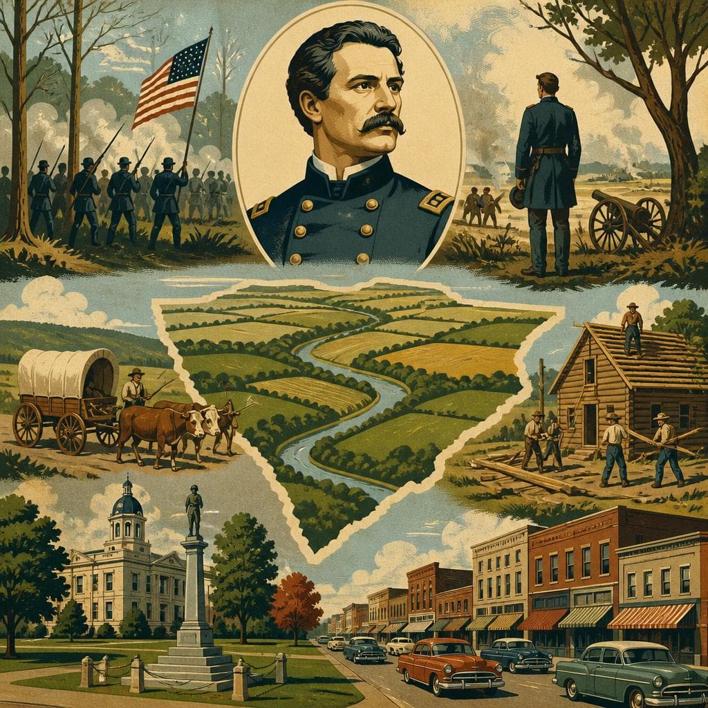 Cover art for A County Named for a Fallen Colonel