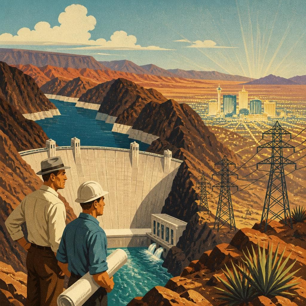 Cover art for The Dam That Powered the Desert