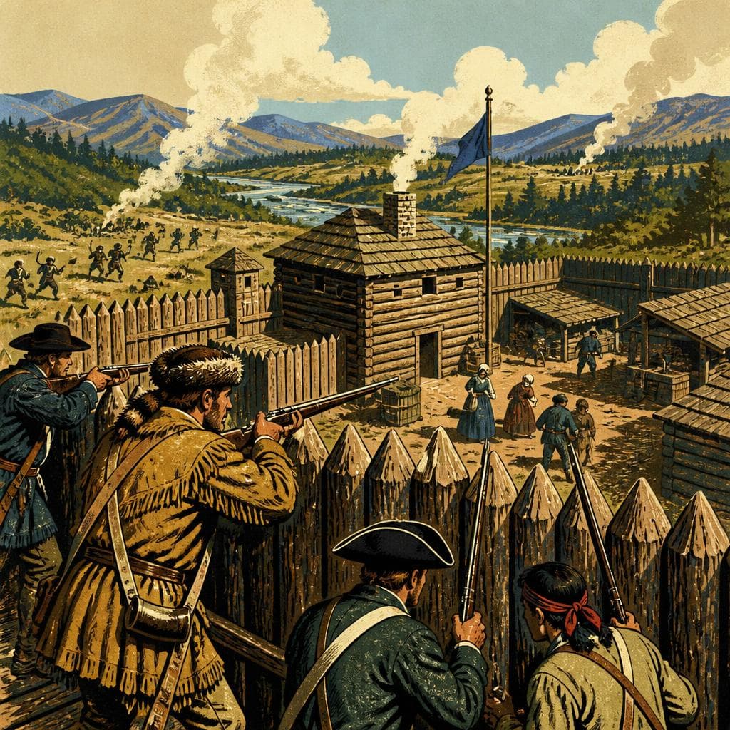 Cover art for Holding the Line at Fort Watauga
