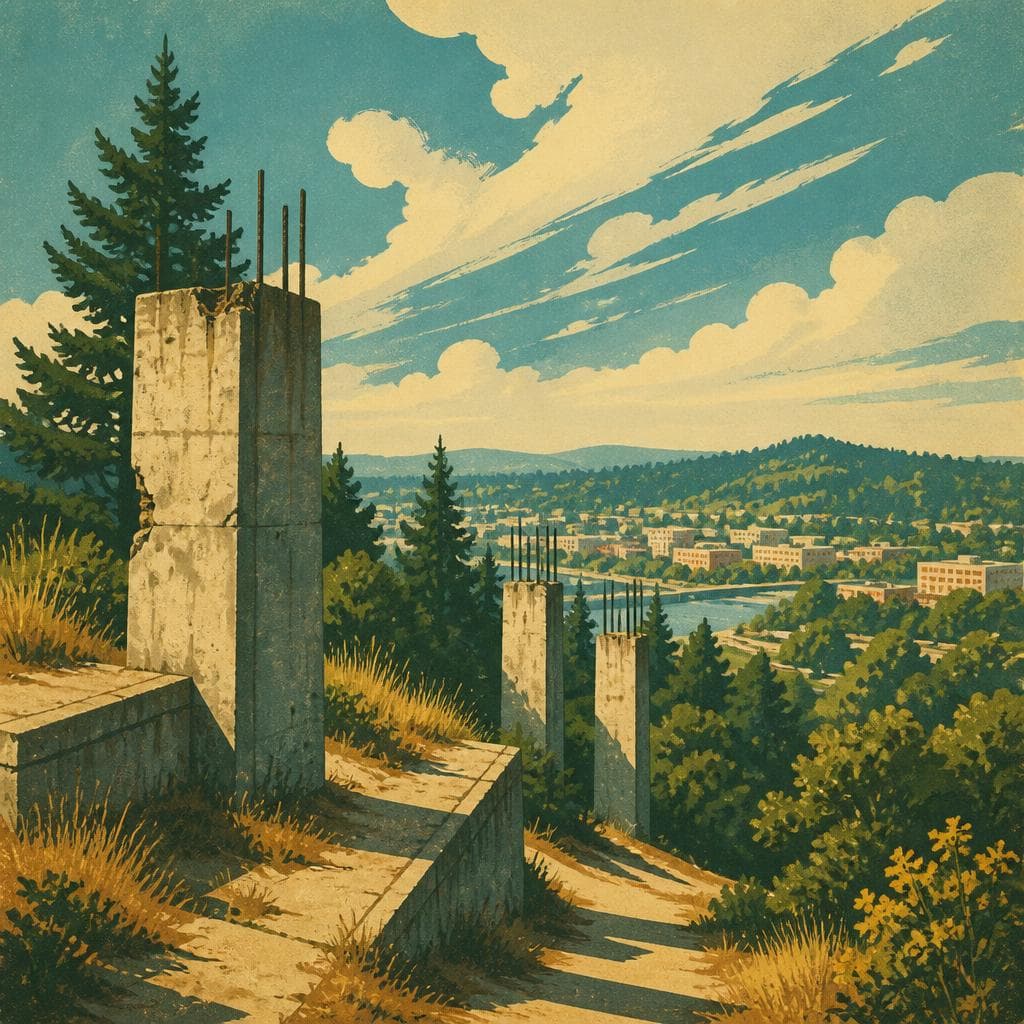 Cover art for Concrete Ghosts on Skinner Butte