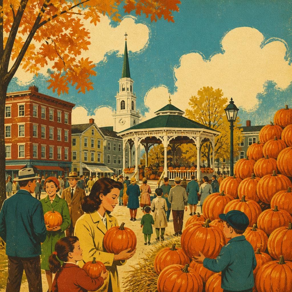 Cover art for How Central Square Became Pumpkin Festival’s Bright Heart