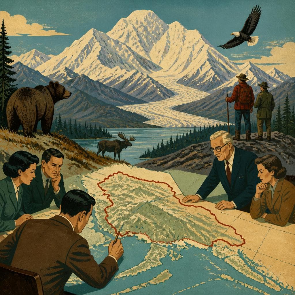 Cover art for How a Vast Alaska Landscape Was Finally Drawn In