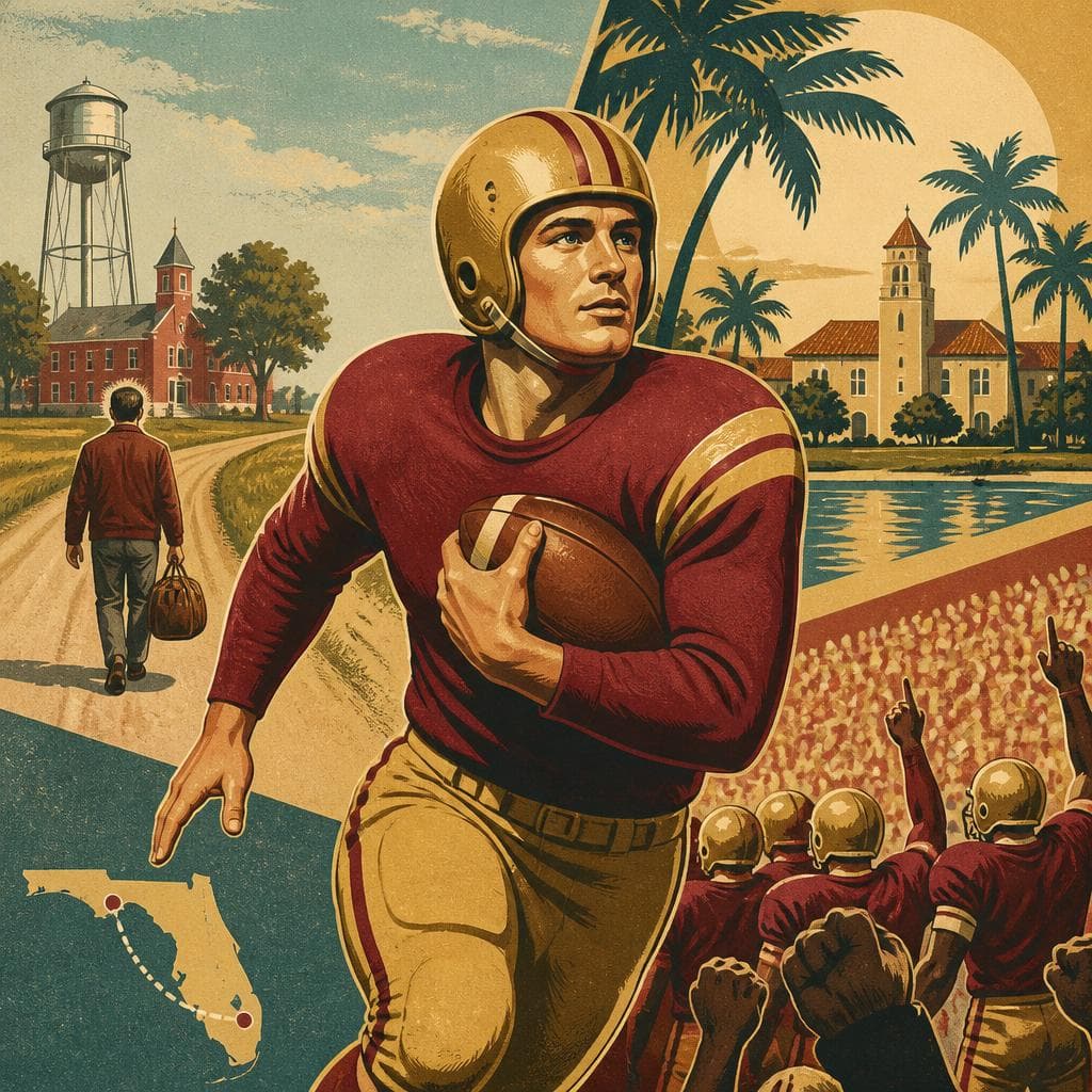 Cover art for From Luverne to the Seminole Sideline