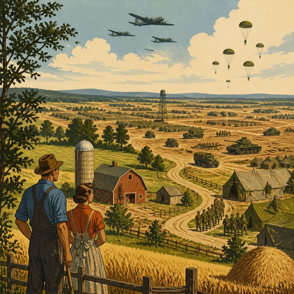 Cover art for When Farmland Became the War Effort