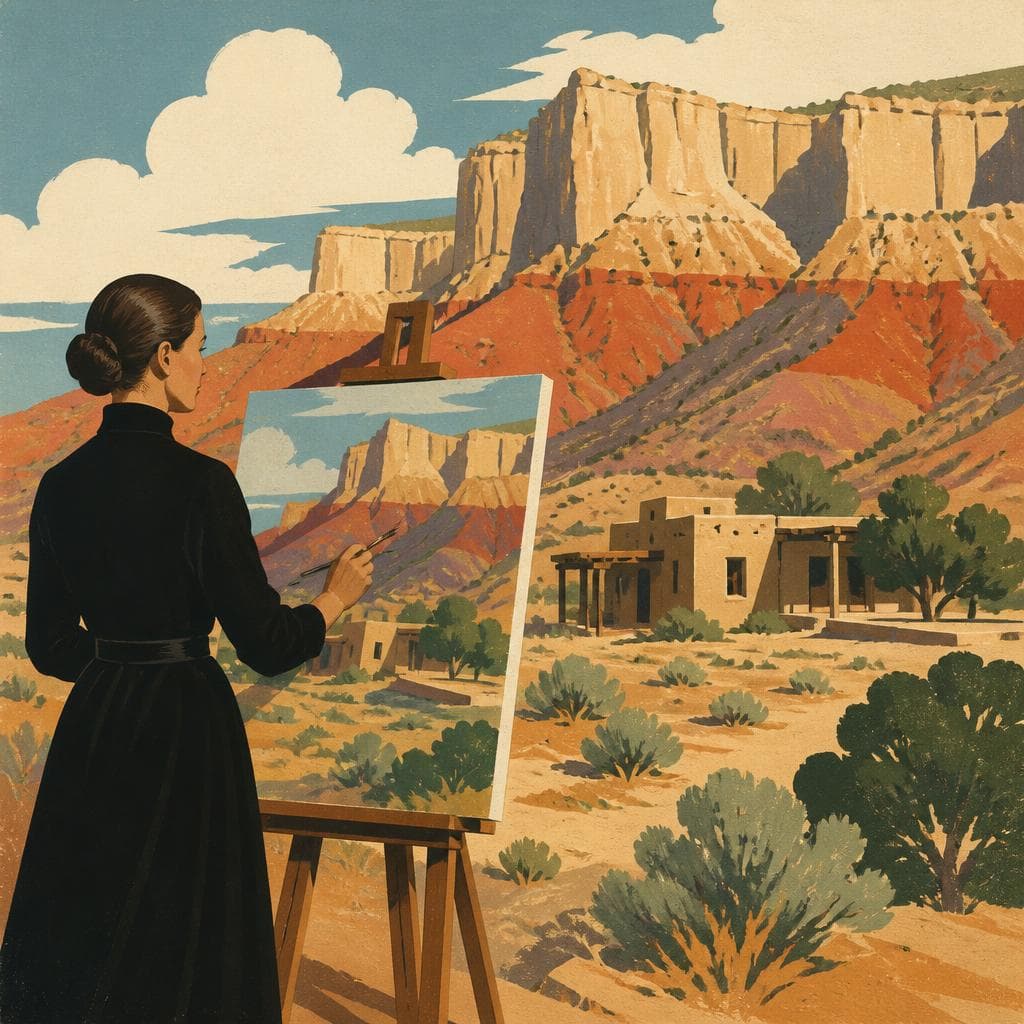 Cover art for How O’Keeffe Put Ghost Ranch in the Public Eye