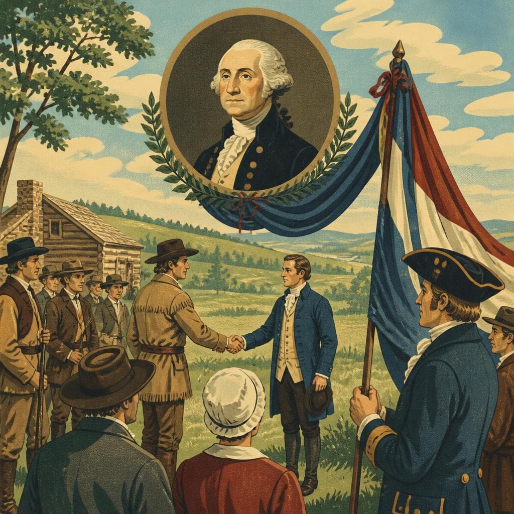 Cover art for A County Named for Washington Before the Marble Pedestal
