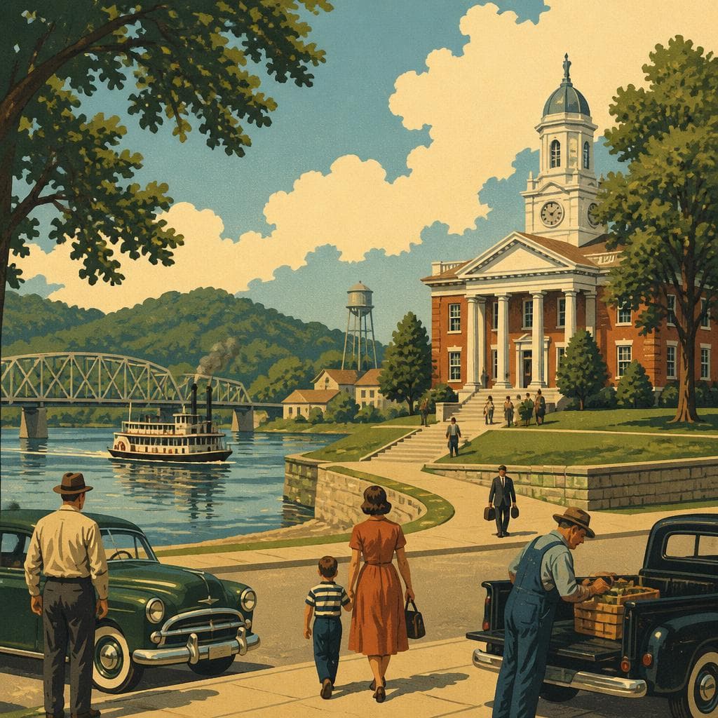 Cover art for Where the River Met the Courthouse