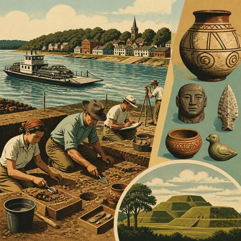 Cover art for Where the Ferry Town Became an Archaeology Capital