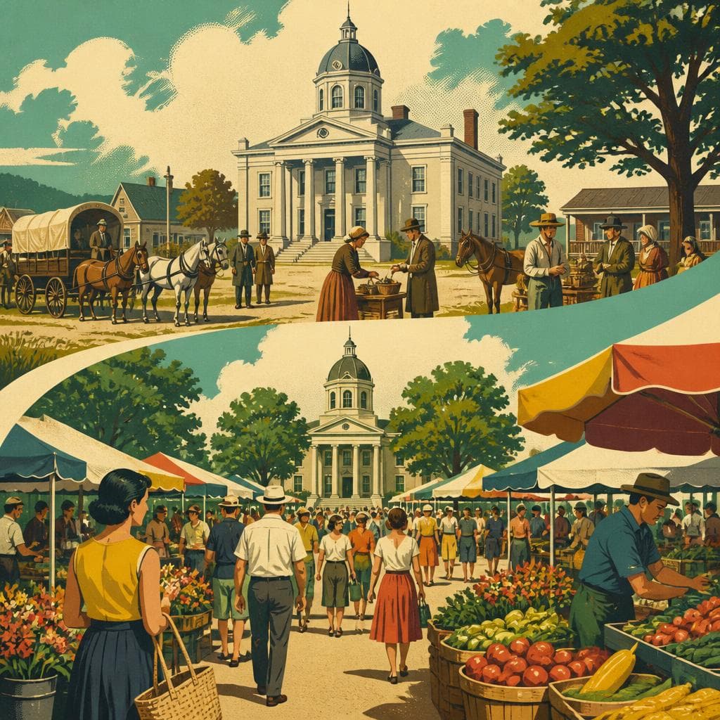 Cover art for When Court Day Became a Market Town