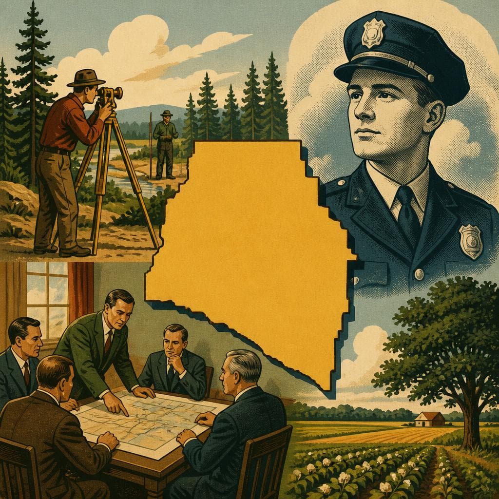 Cover art for A County Named for a Man Who Never Saw It