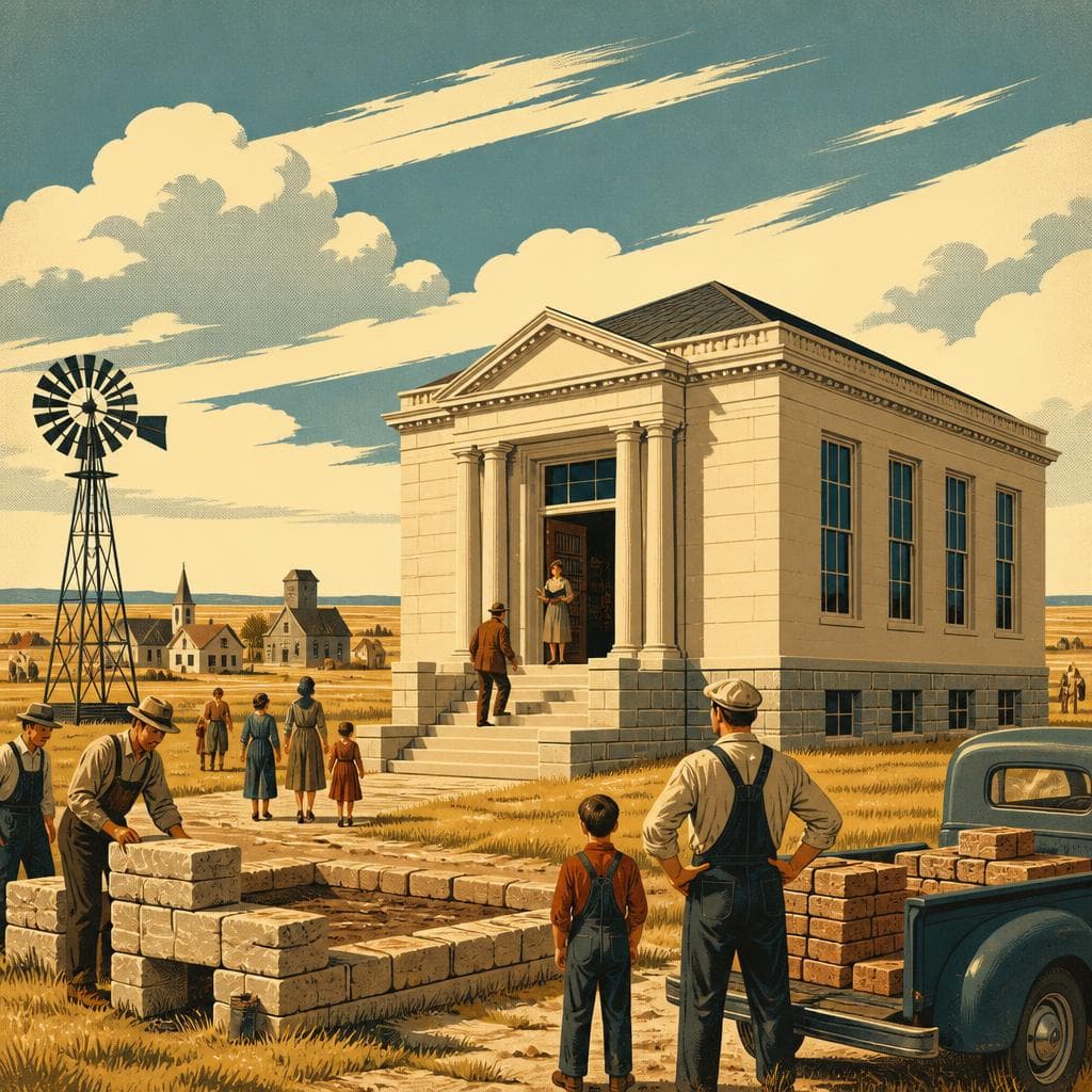 Cover art for When a Prairie Town Built for Keeps