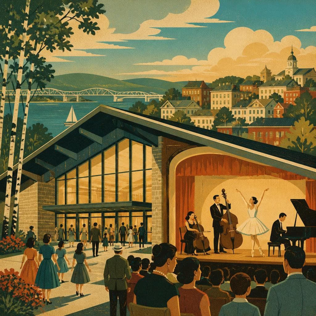 Cover art for Under One Roof, a Town Found Its Stage