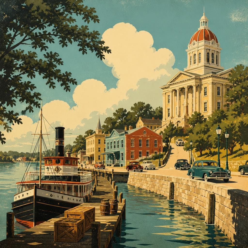 Cover art for Where the River Met the Courthouse