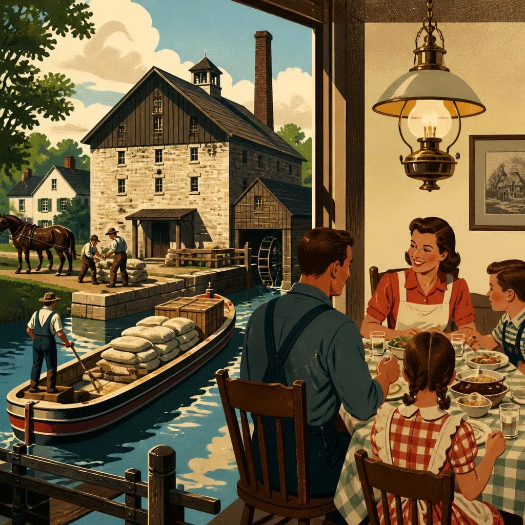 Cover art for Where Canal Traffic Met the Dinner Table