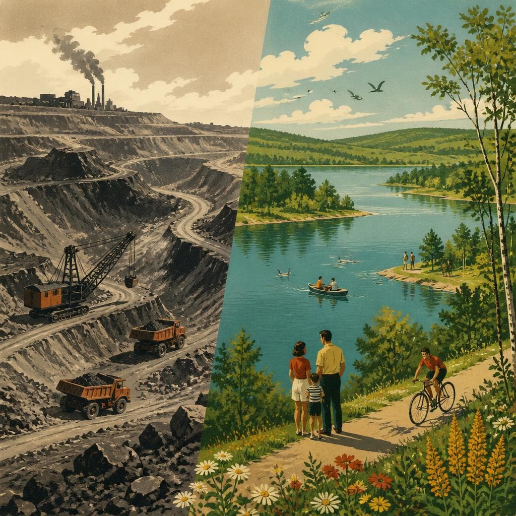 Cover art for Where Coal Cuts Became Quiet Water