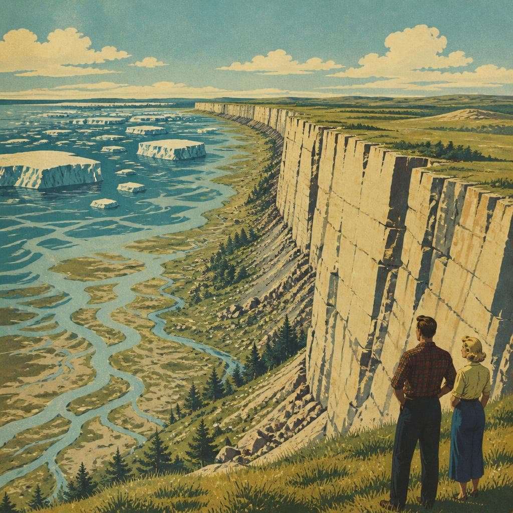 Cover art for Where an Ancient Lake Left a Wall