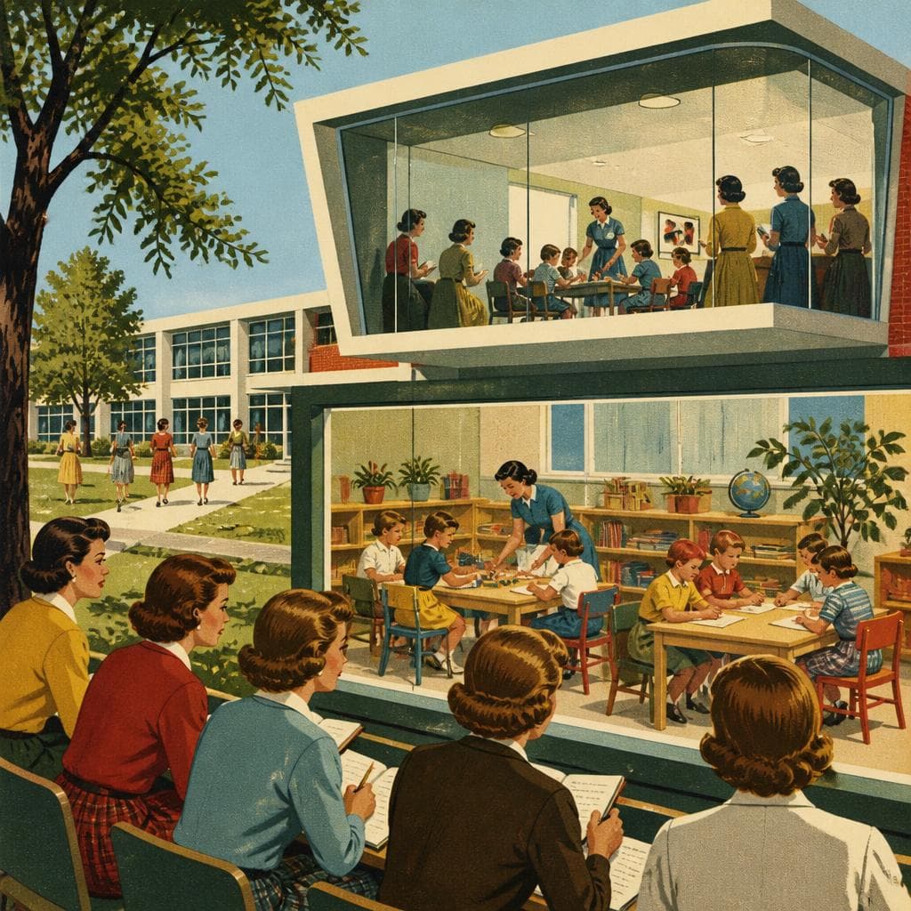 Cover art for Where Future Teachers Learned by Watching Children Learn