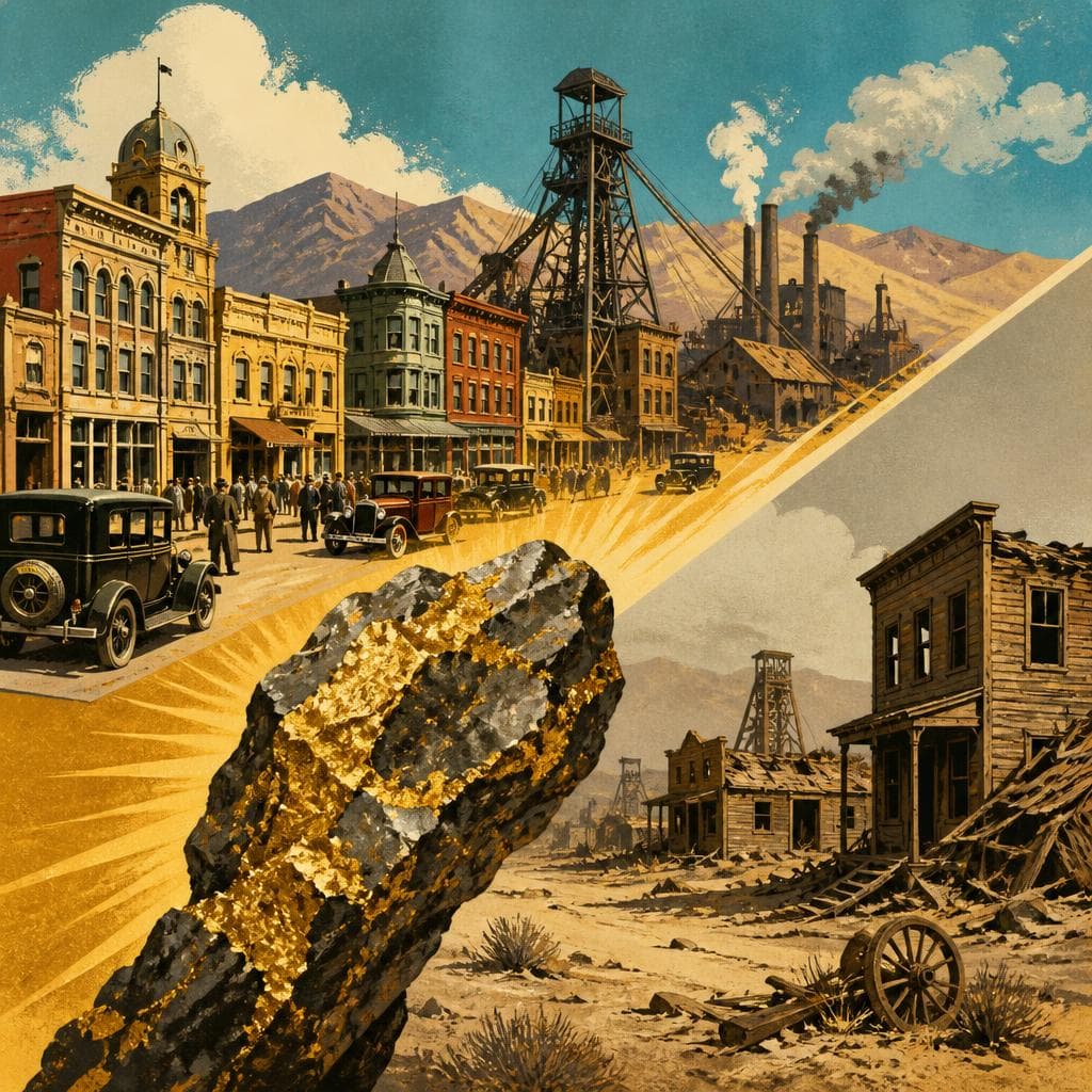 Cover art for Goldfield’s Brief Reign in the Nevada Dust