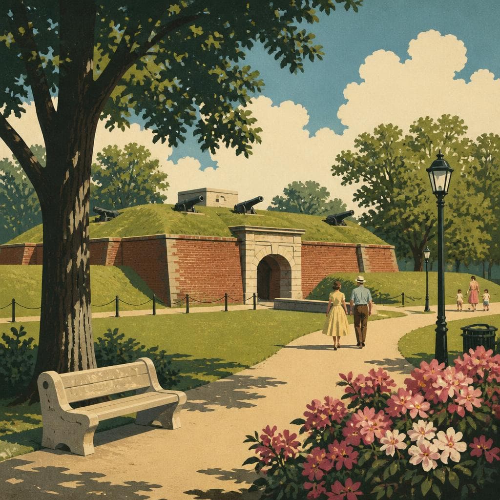 Cover art for The Fort Hidden in the Park