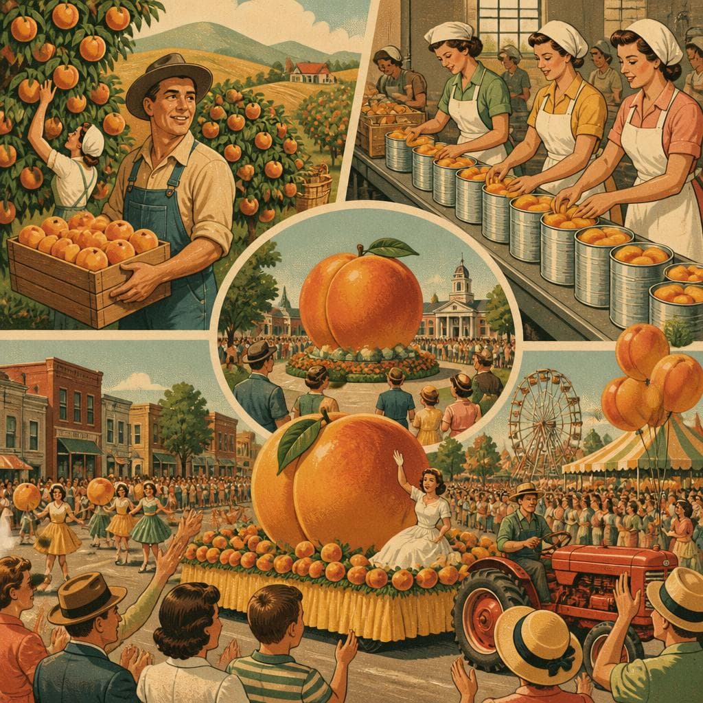 Cover art for How a Peach Crop Became Campbell’s Big Show