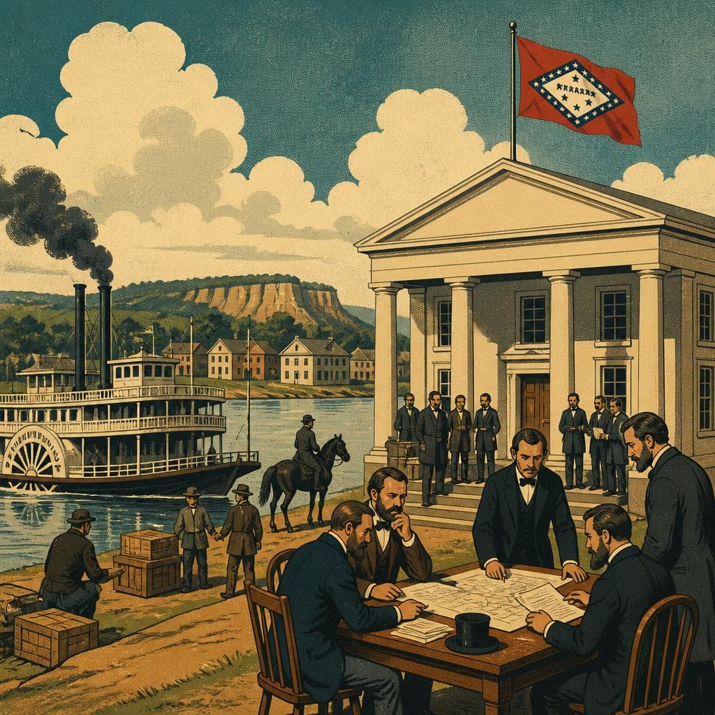 Cover art for When Arkansas Briefly Governed From Dardanelle