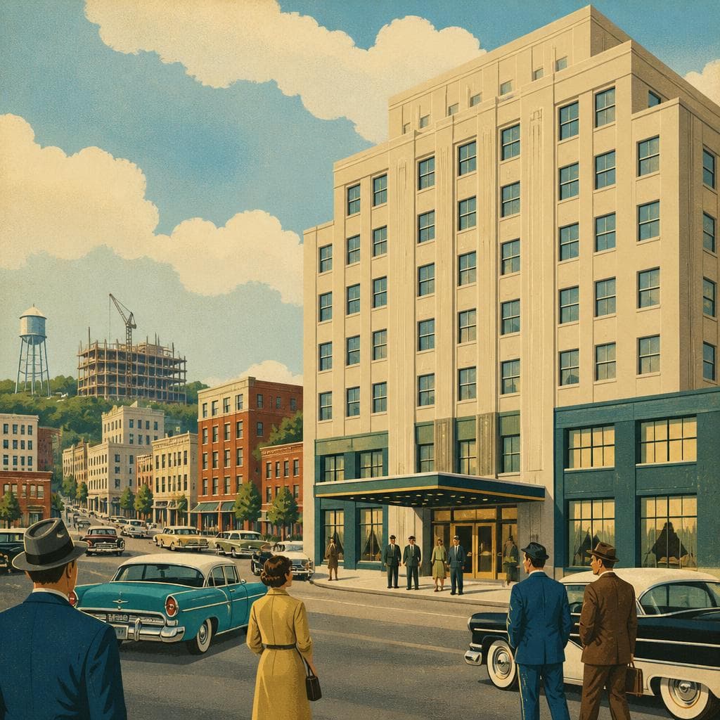 Cover art for A Hotel Built for a Town on the Rise