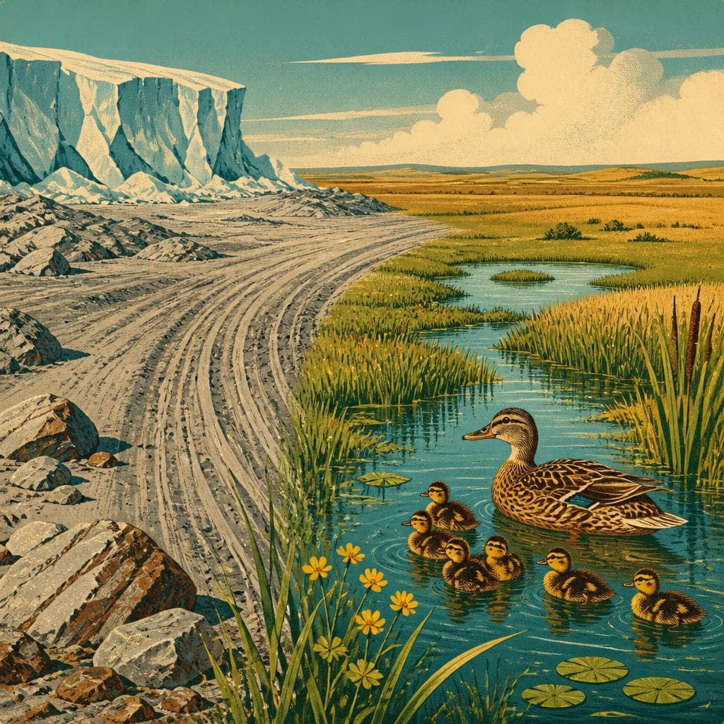 Cover art for Where the Ice Left the Ducks