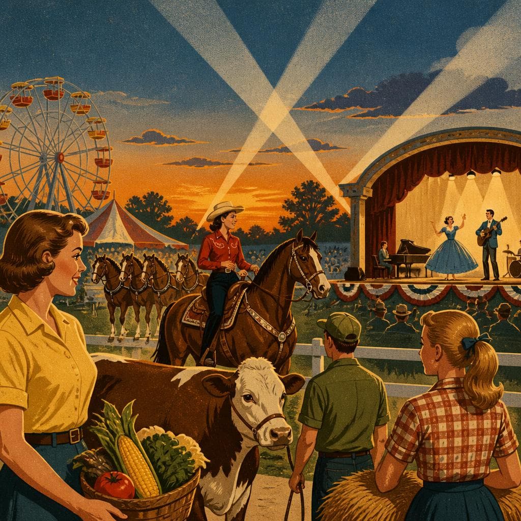 Cover art for Where the Fair Ring Meets the Evening Stage