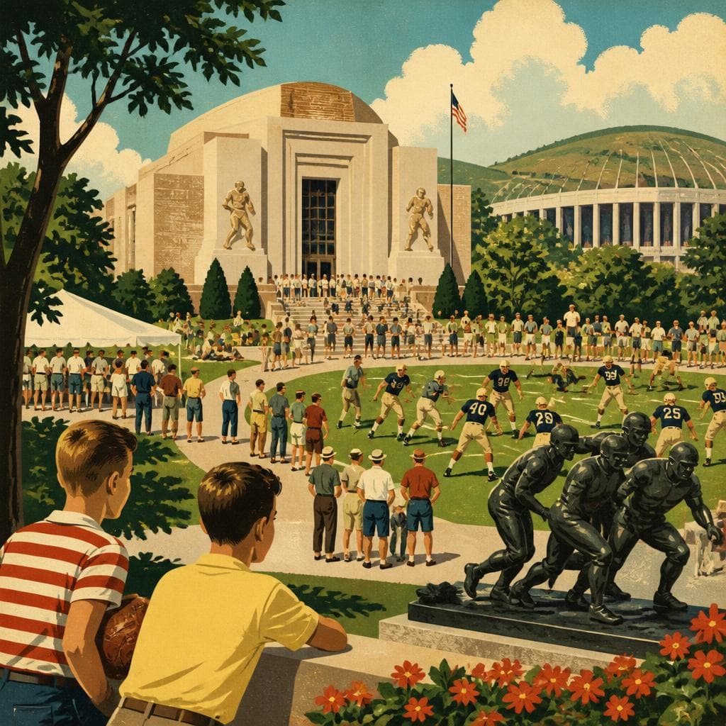 Cover art for Where Football Comes Back to Canton