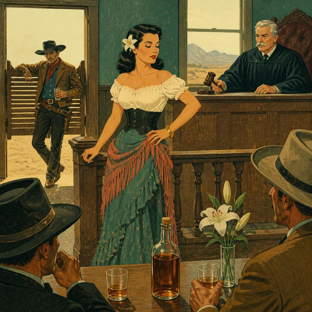 Cover art for Justice, Drinks, and the Jersey Lilly