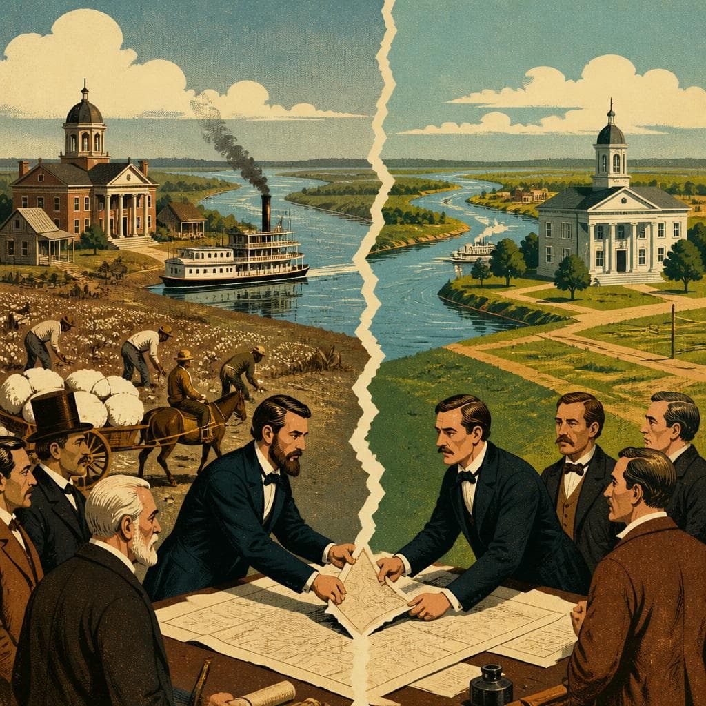 Cover art for When Carroll Parish Split in Two