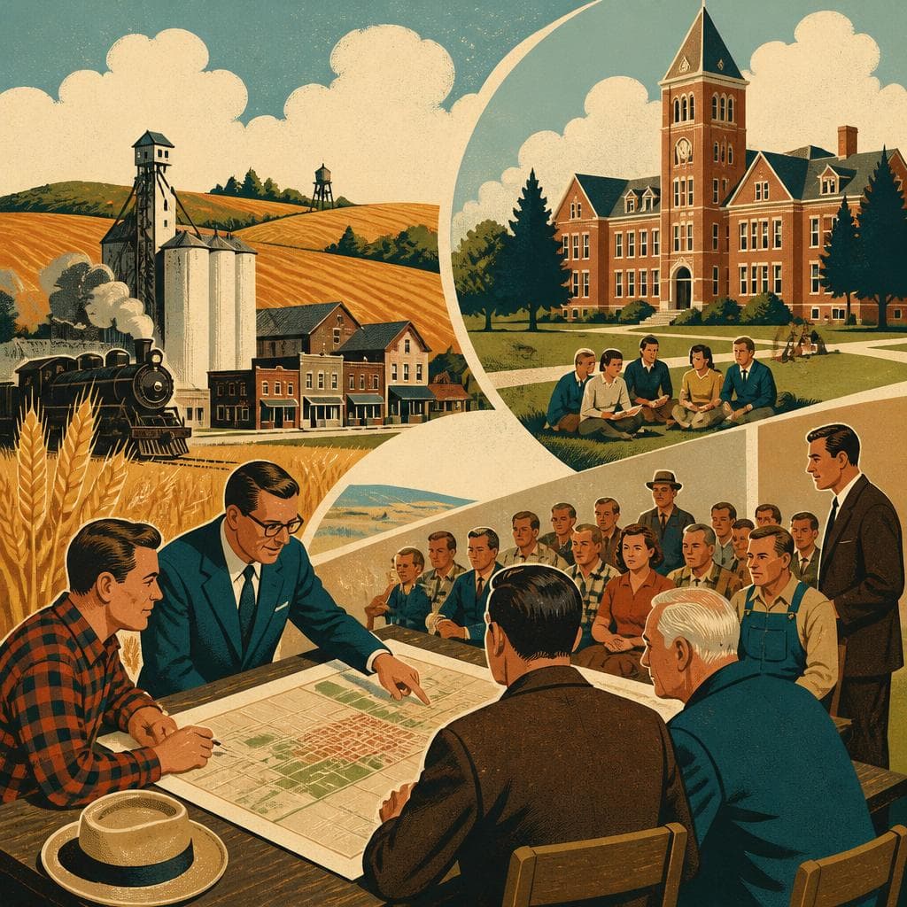 Cover art for How Pullman Won the College