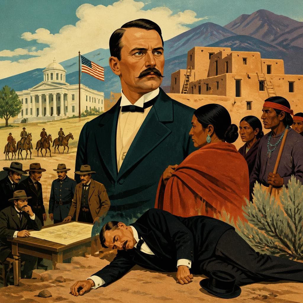 Cover art for Charles Bent and the Breaking Point in Taos
