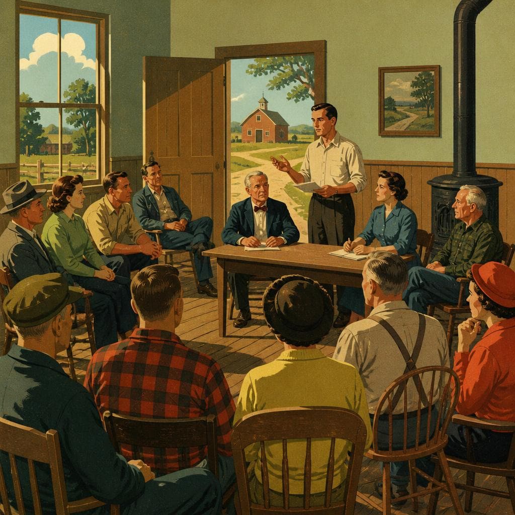 Cover art for Where Township Democracy Met in Person