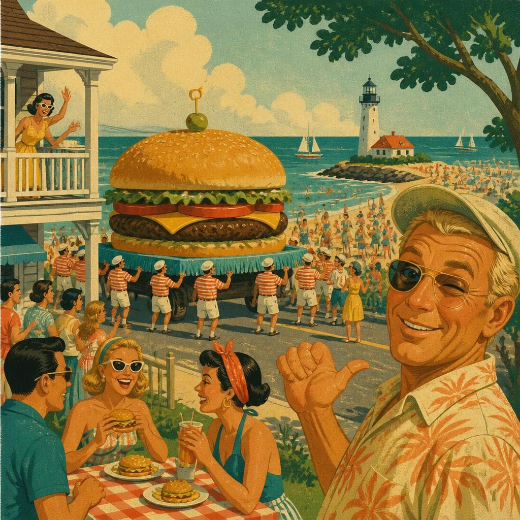 Cover art for How Caseville Turned a Burger Joke Into Summer
