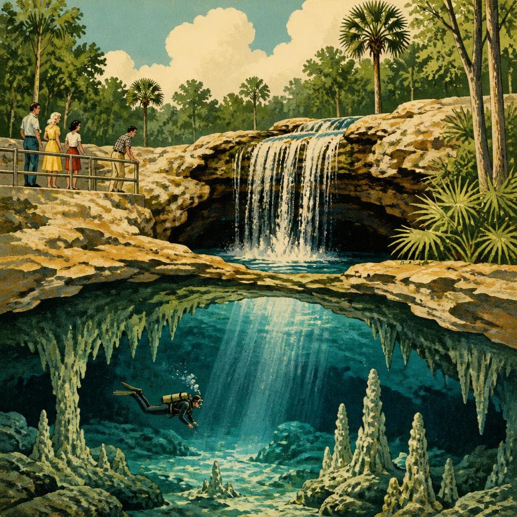 Cover art for Where Florida Opens and Water Vanishes