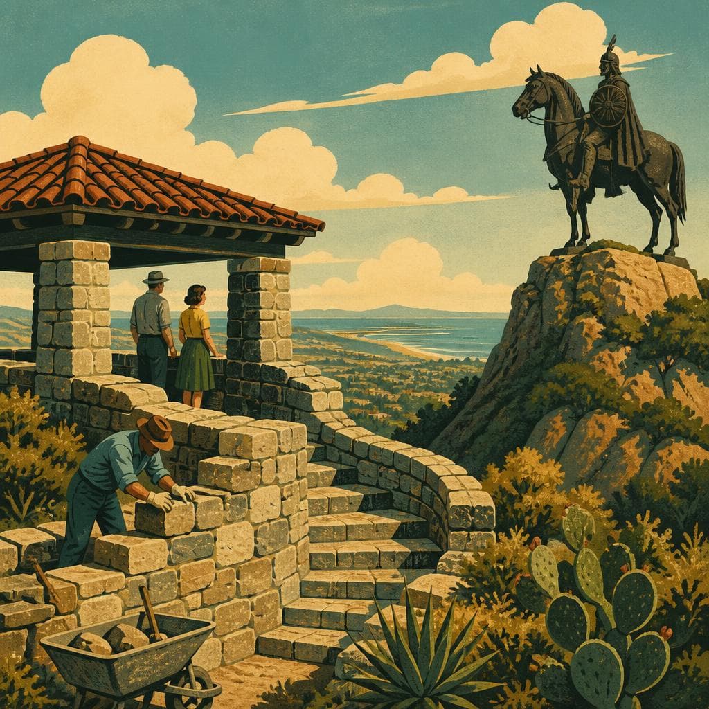 Cover art for Where Stonework Meets Legend on the Hill