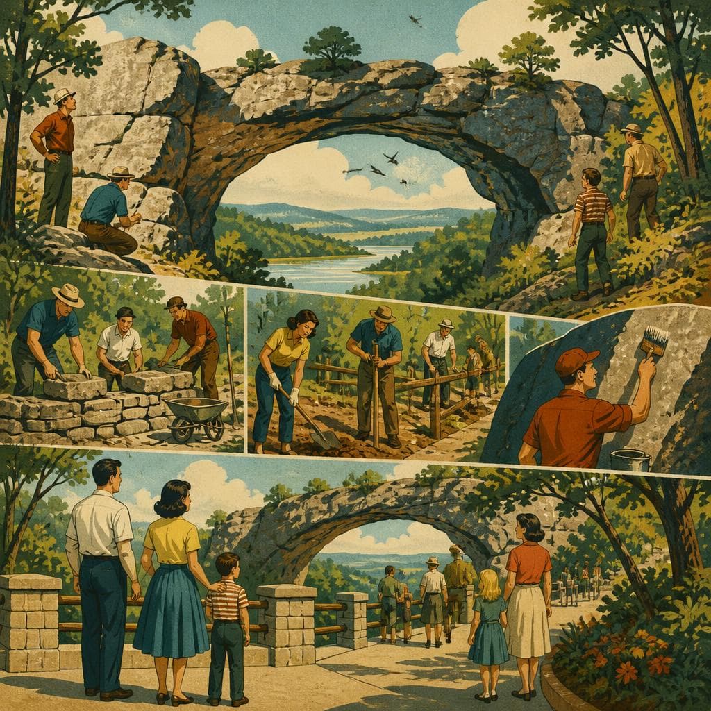 Cover art for How a Rock Bridge Became a Public Place