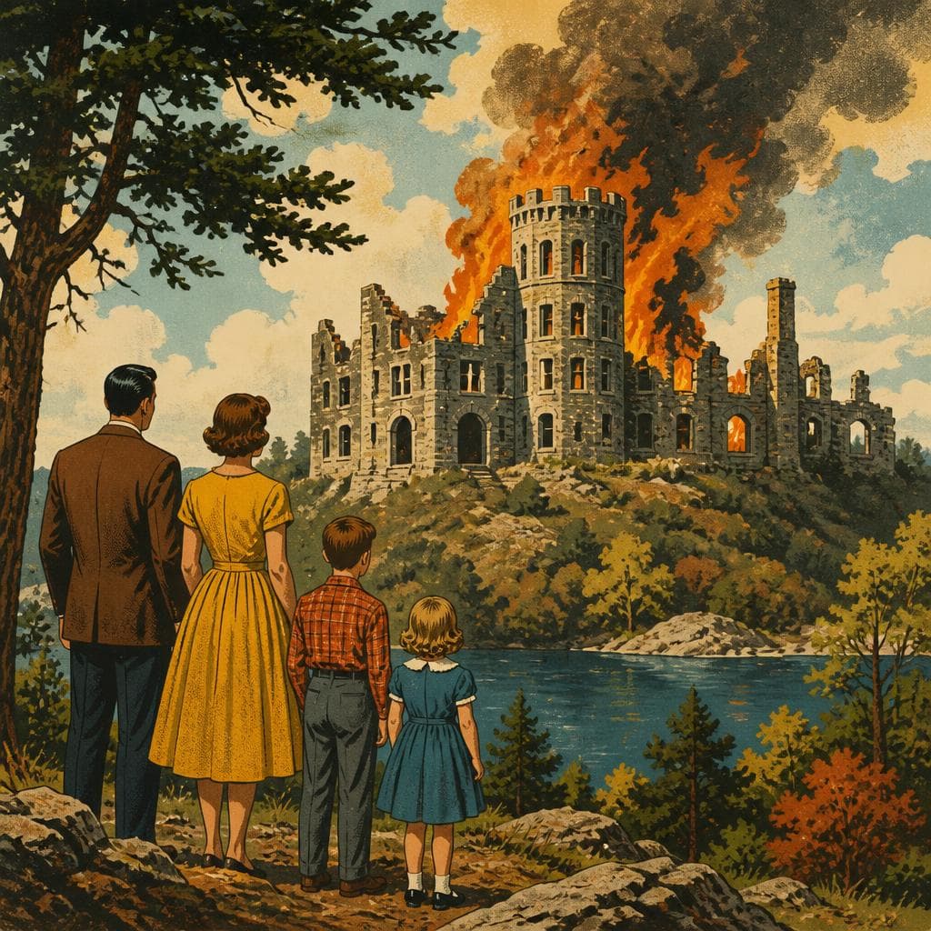 Cover art for When Fire Made the Castle