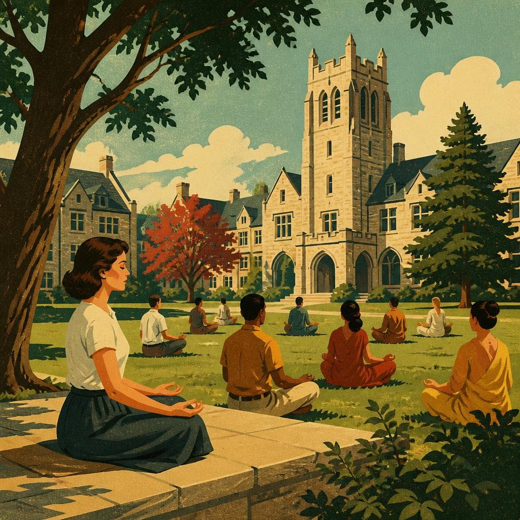 Cover art for When Meditation Moved Into an Empty Campus