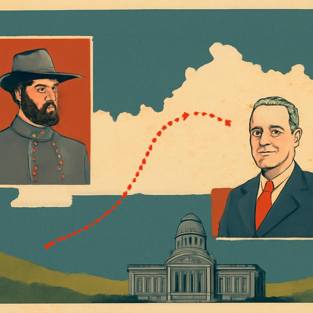 Cover art for From Confederate Officer to Kentucky Institution