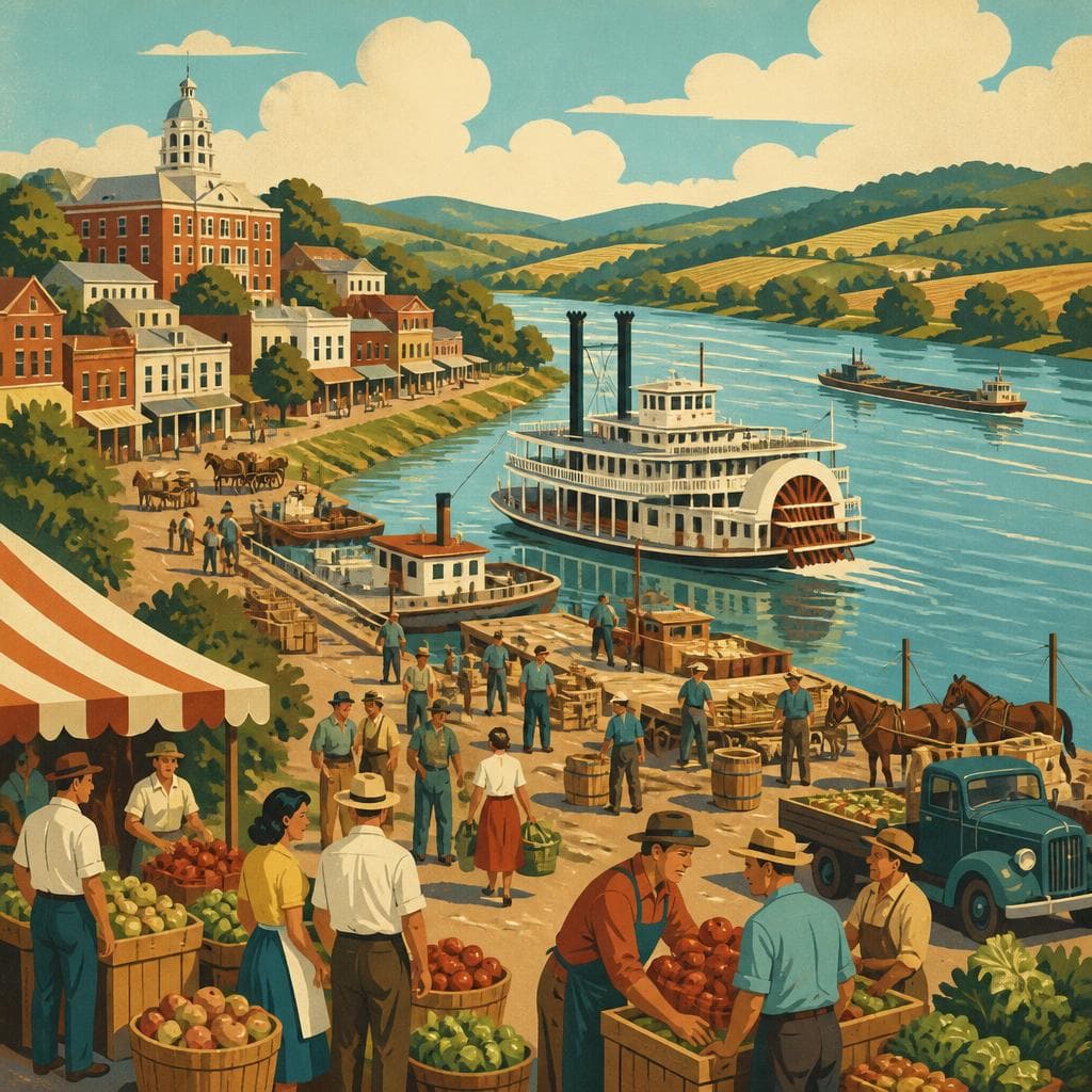 Cover art for Where the County Came to Trade