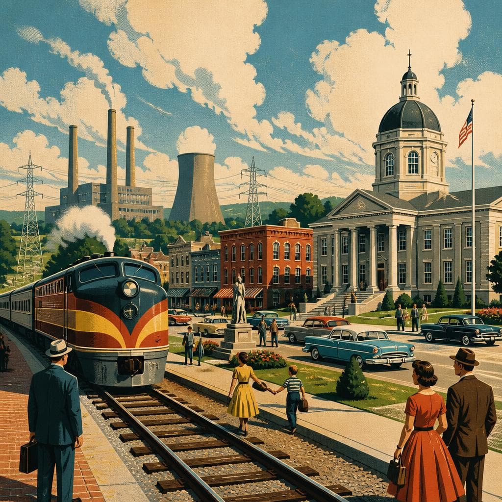 Cover art for Where the Tracks Met County Power