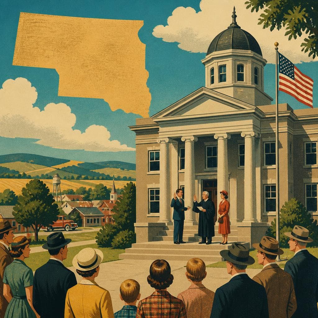 Cover art for Where Garvin County Comes to Be Official
