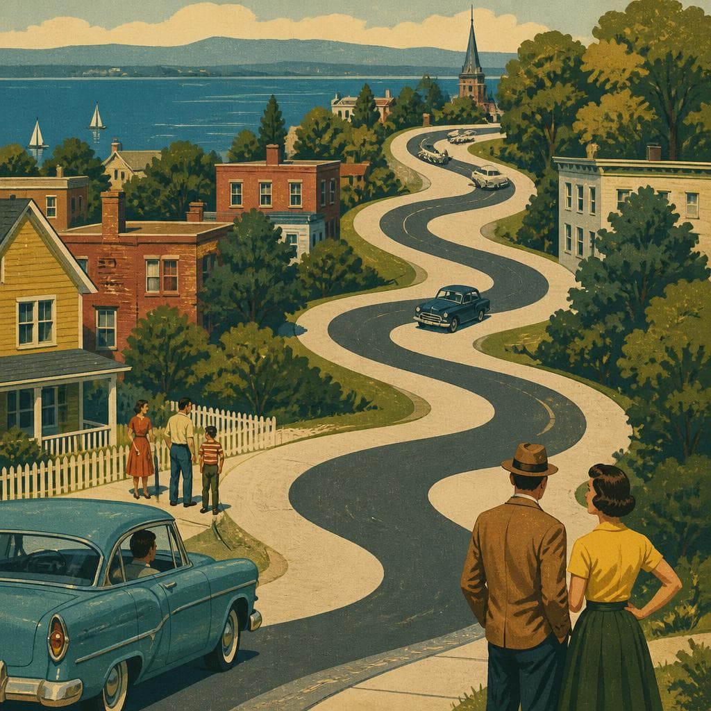 Cover art for The Street That Learned to Slither