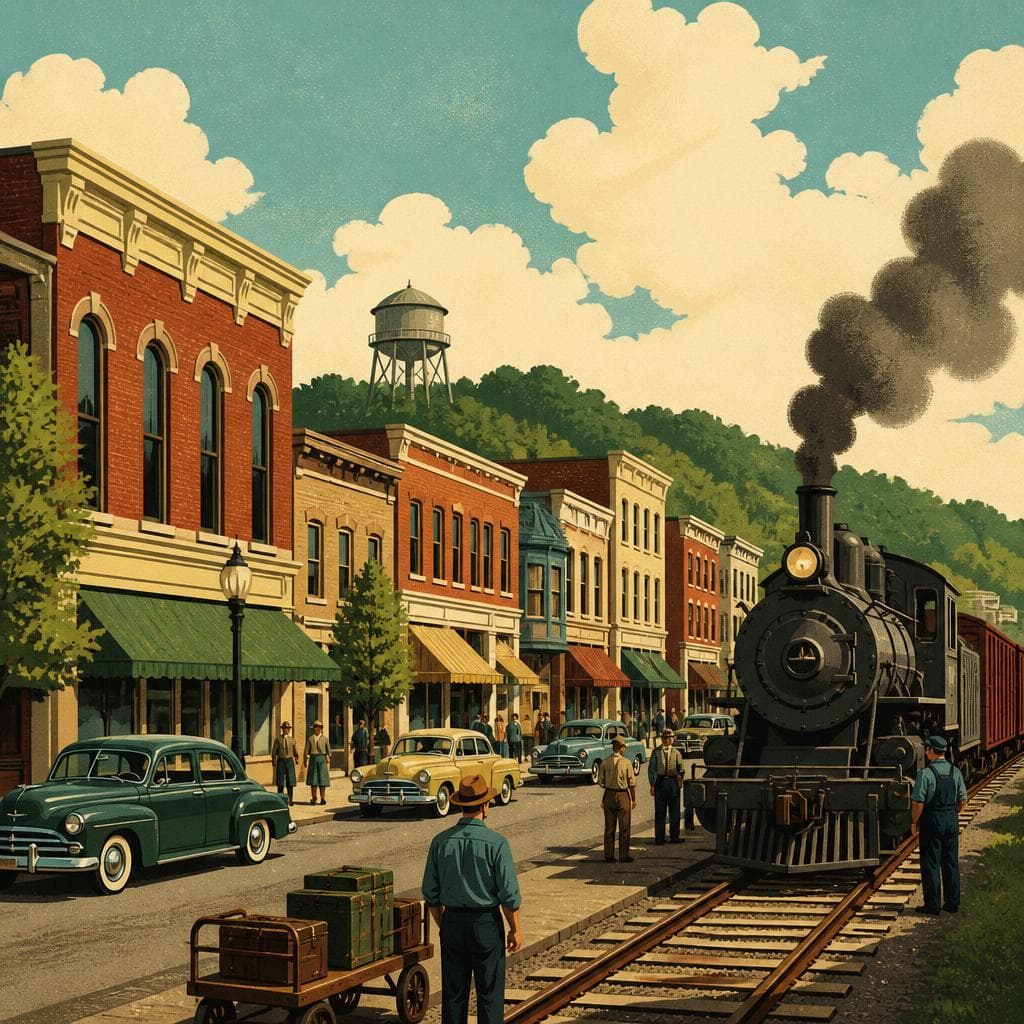 Cover art for Where Cookeville Turned Toward the Tracks
