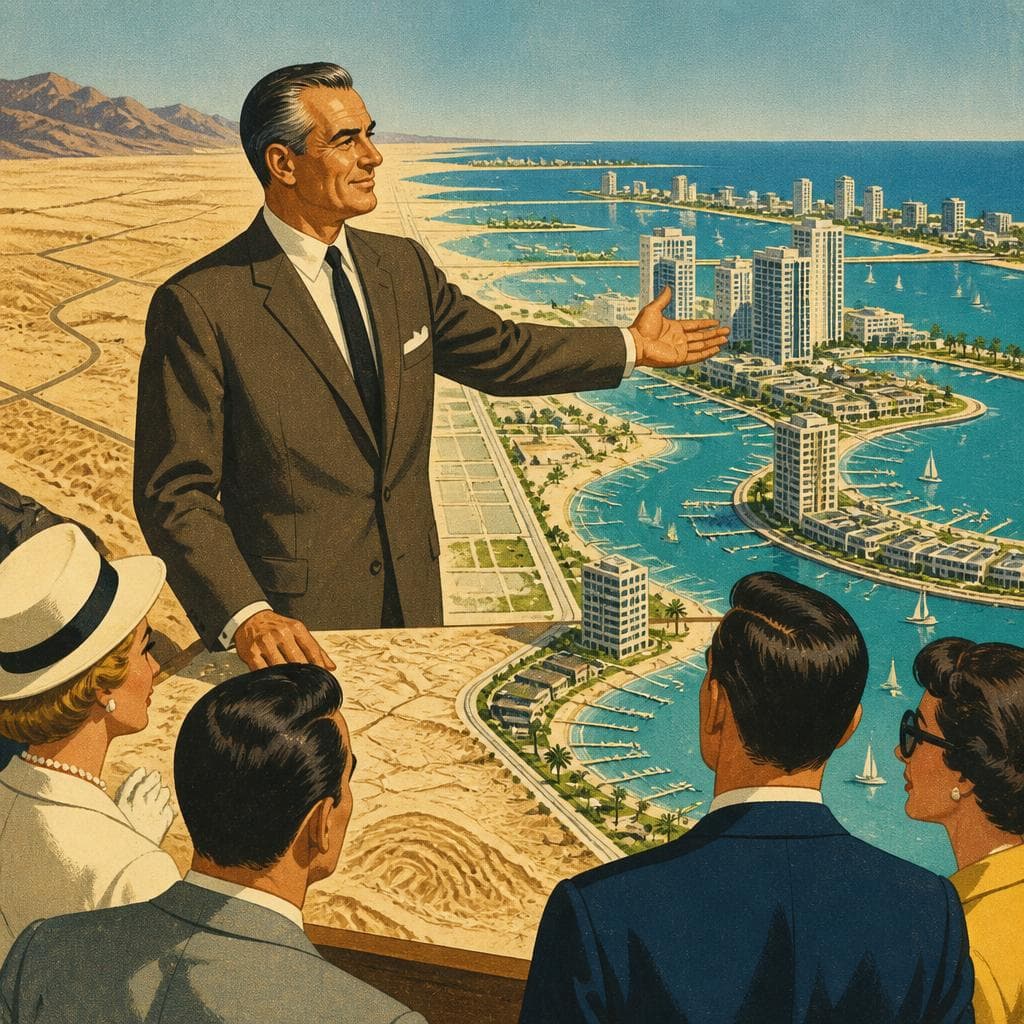 Cover art for Selling a City From Sand and Water